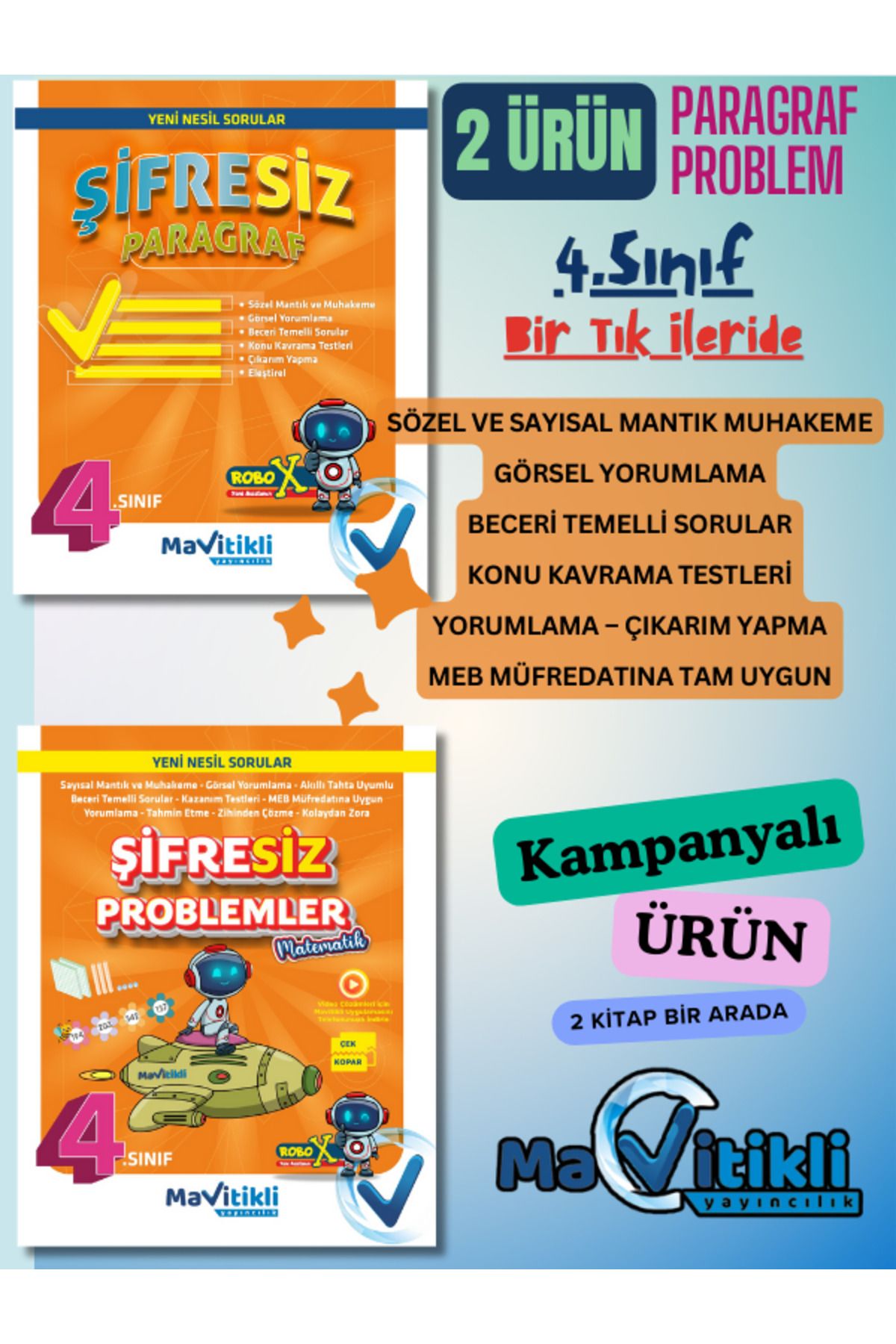 4.SINIF ŞİFRESİZ PARAGRAF ve PROBLEM