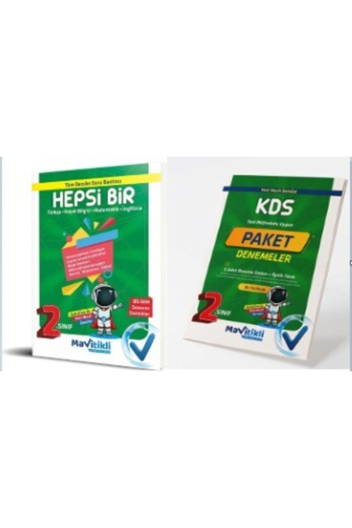 2.sınıf Tüm Dersler Soru Bankası & 6 Lı Paket Deneme