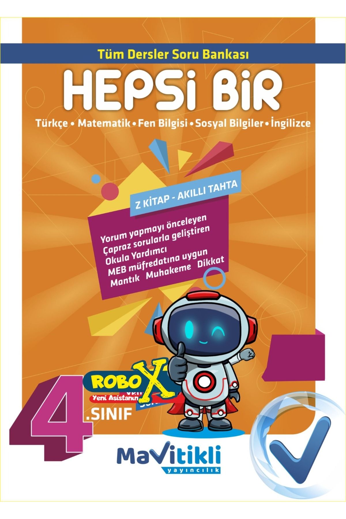 4.sınıf Tüm Dersler Soru Bankası Hepsi Bir