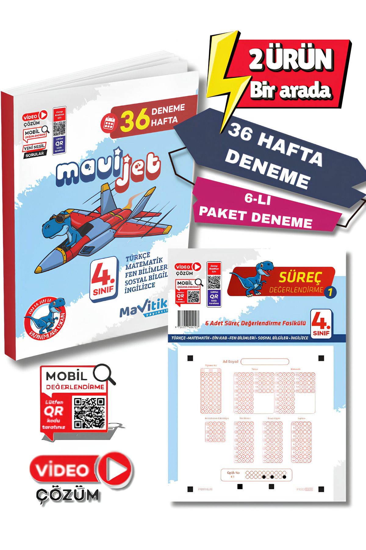 4.SINIF 36 HAFTA DENEME - 6'LI PAKET DENEME