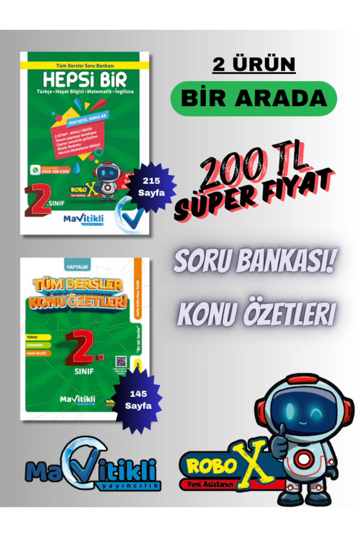 2.SINIF SORU BANKASI ve KONU ÖZETLERİ