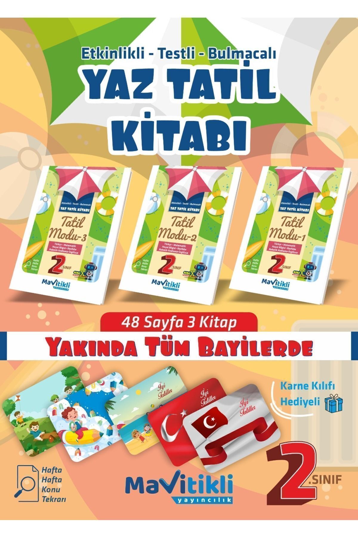 2.SINIF YAZ TATİL KİTABI-YENİ ÜRÜN