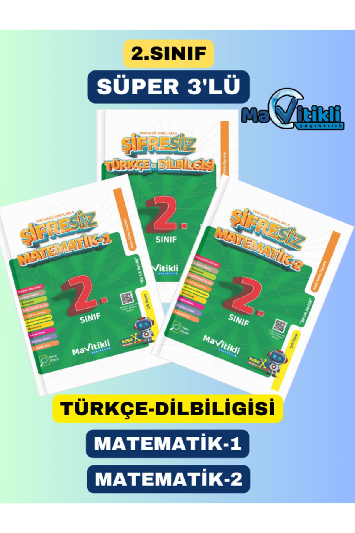 2.SINIF  SÜPER 3'LÜ SET