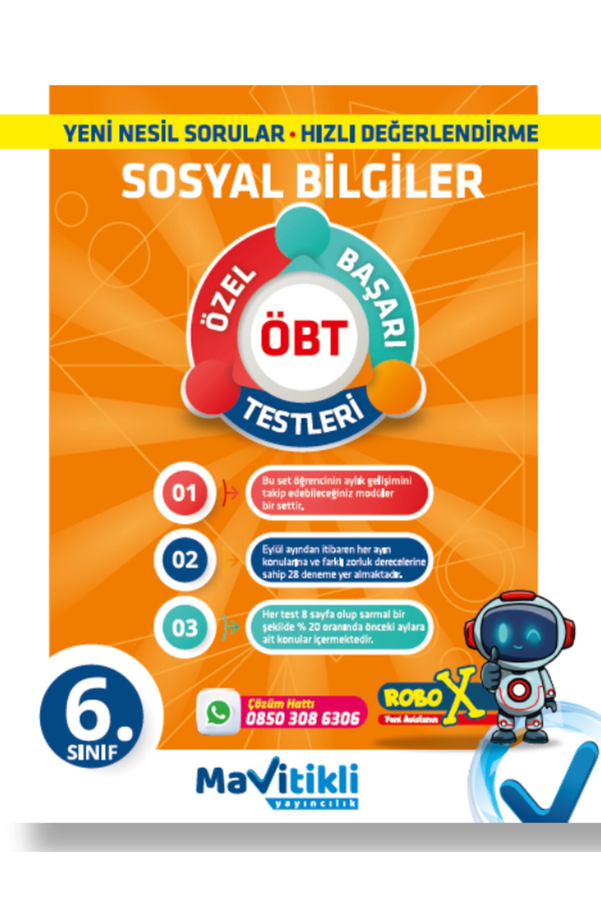 6.SINIF SOSYAL BİLGİLER ÖZEL BAŞARI TESTLERİ-ÖBT