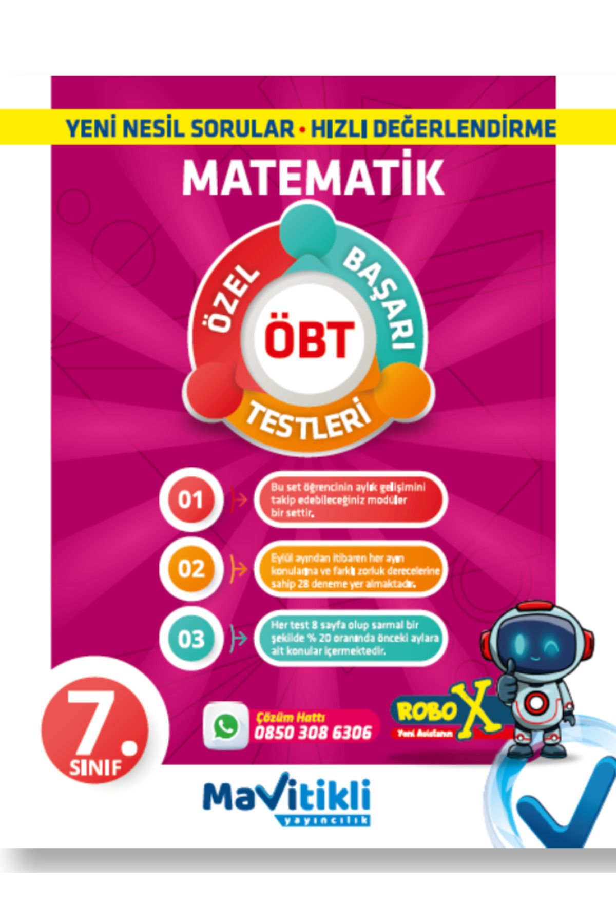 7.SINIF MATEMATİK ÖZEL BAŞARI TESTLERİ-ÖBT