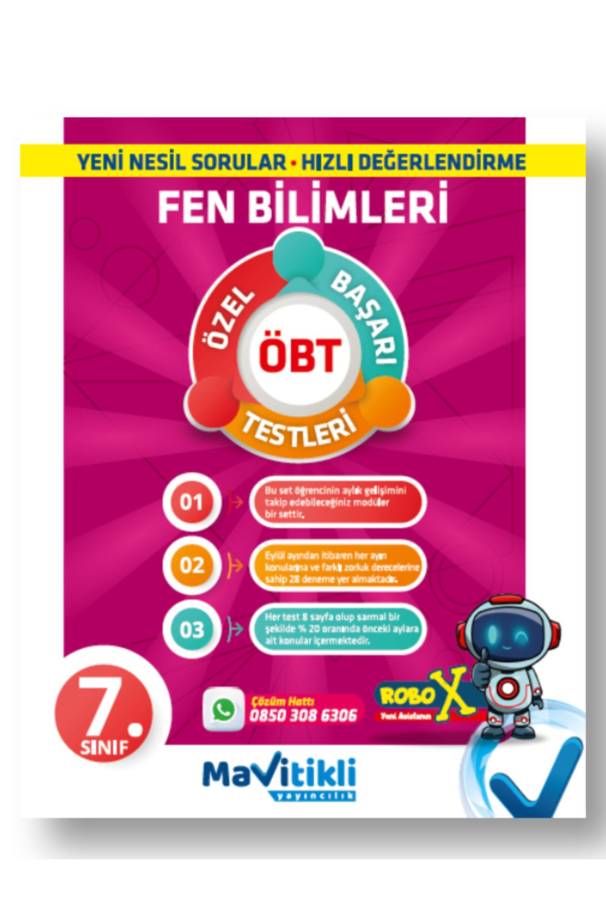 7.SINIF FEN ÖZEL BAŞARI TESTLERİ-ÖBT