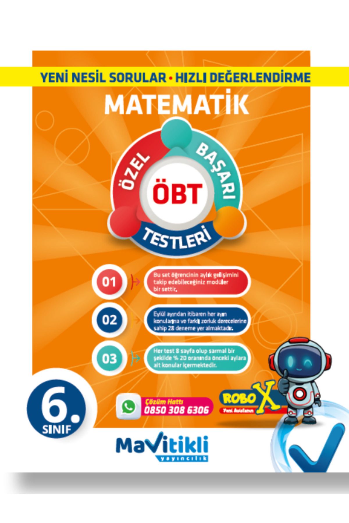 6.SINIF MATEMATİK ÖZEL BAŞARI TESTLERİ-ÖBT