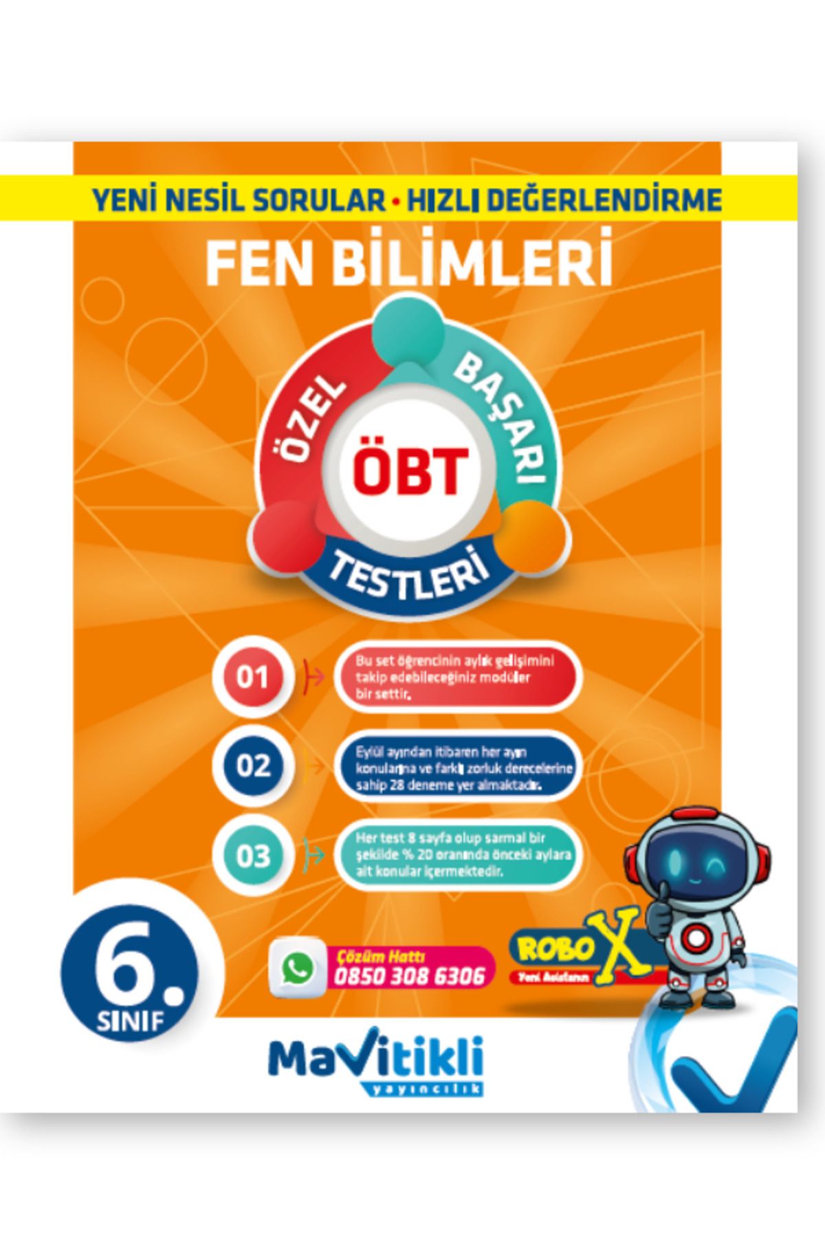 6.SINIF FEN ÖZEL BAŞARI TESTLERİ-ÖBT