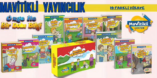 Mavitikli Yayıncılık ÖZGE İLE BİR DOLU BİLGİ 10'lu Hikaye resmi