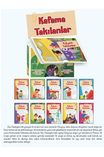 Üçgen Yayıncılık Kafama Takılanlar – Kutulu 10 Kitap resmi