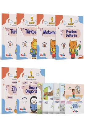 Picture of Mavi Önlük 1. Sınıf Etkinlik Seti | İkinci Dönem (12 Kitap)