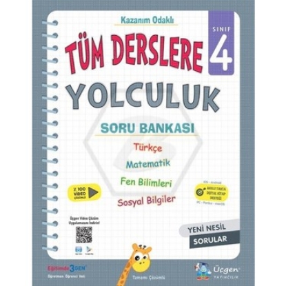 Picture of Üçgen Yayıncılık 4.SINIF – Tüm Derslere Yolculuk – Soru Bankası