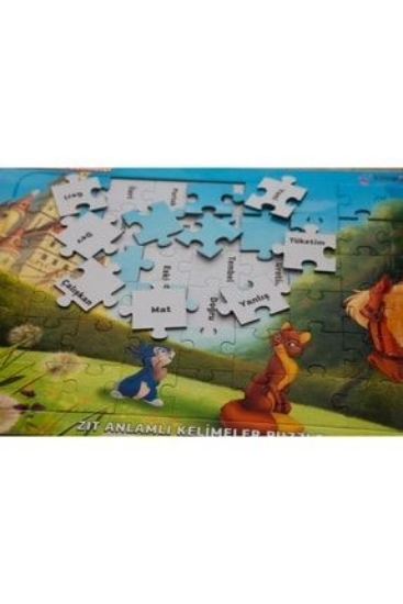 Zıt Anlamlı Puzzle resmi