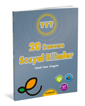 Endemik Yayınları TYT SOSYAL BİLİMLER 20'li DENEME SINAVI resmi