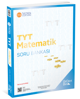 Picture of ÜçDörtBeş Yayınları TYT Matematik Soru Bankası - GÜNCEL BASKI