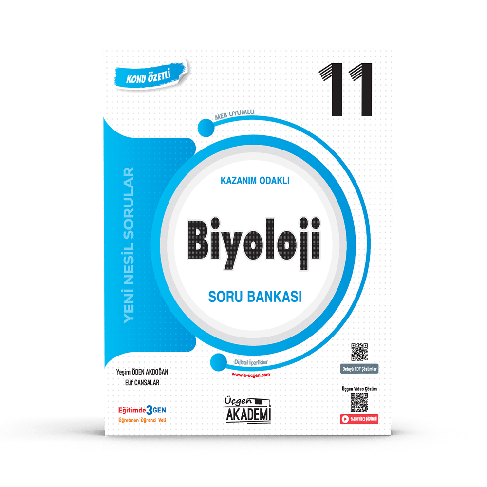 11. Sınıf BİYOLOJİ – Konunun Özü Soru Bankası