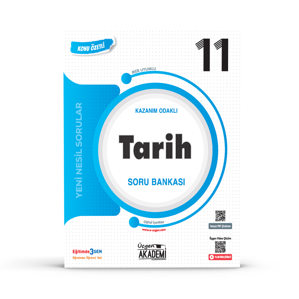 11. Sınıf TARİH – Konunun Özü Soru Bankası