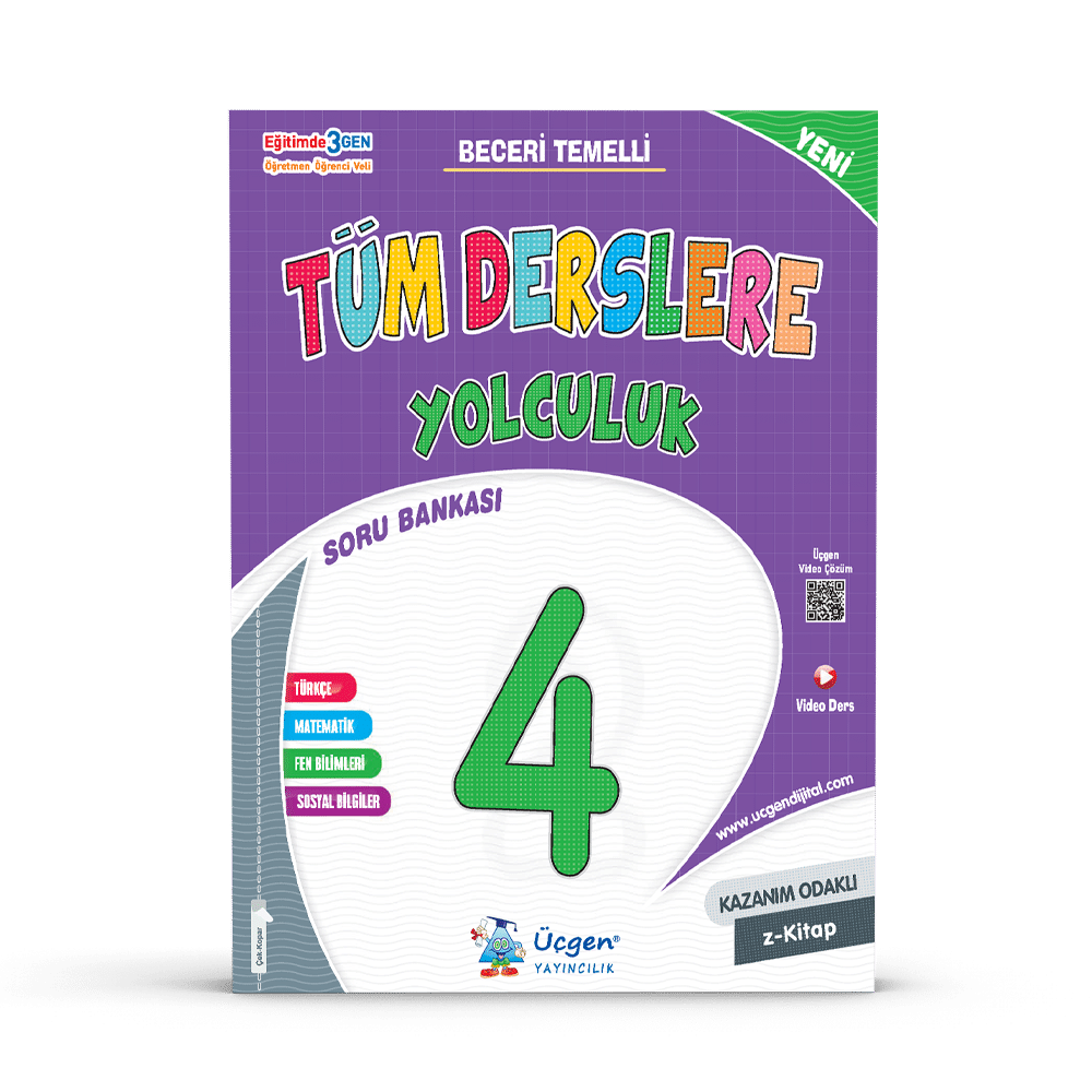 4.SINIF – Tüm Derslere Yolculuk – Soru Bankası