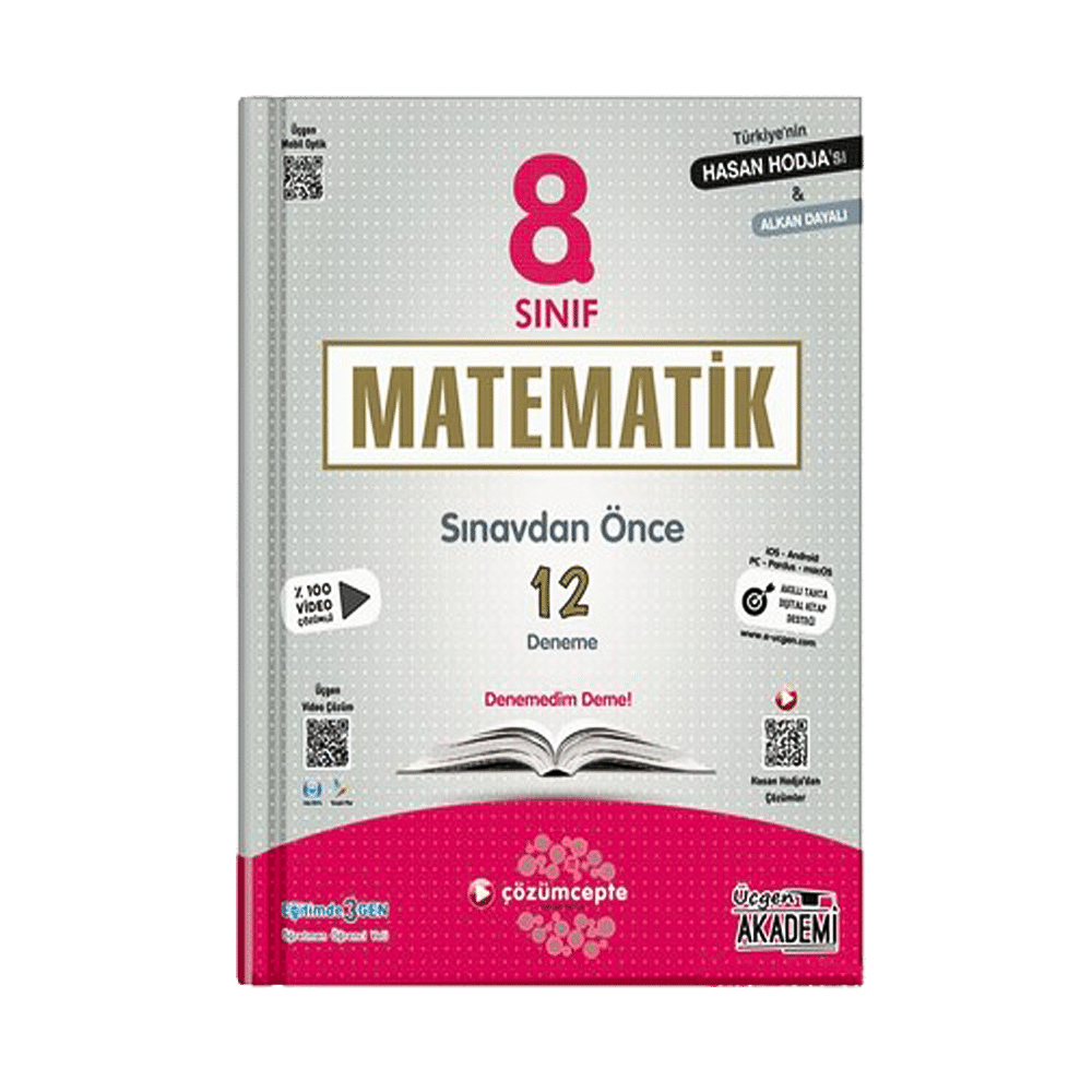 8.SINIF – MATEMATİK – 12’li Hasan Hodja Deneme Sınavı
