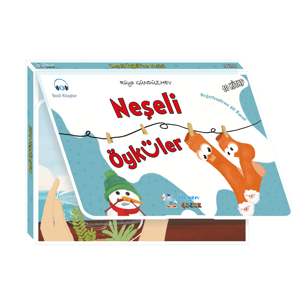 Neşeli Öyküler Serisi – 10 Kitap + Değerlendirme Eki Kutulu