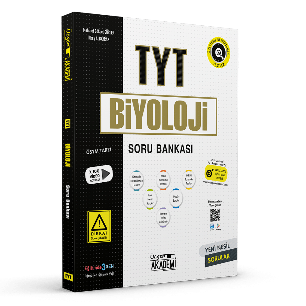 TYT – BİYOLOJİ – Soru Bankası