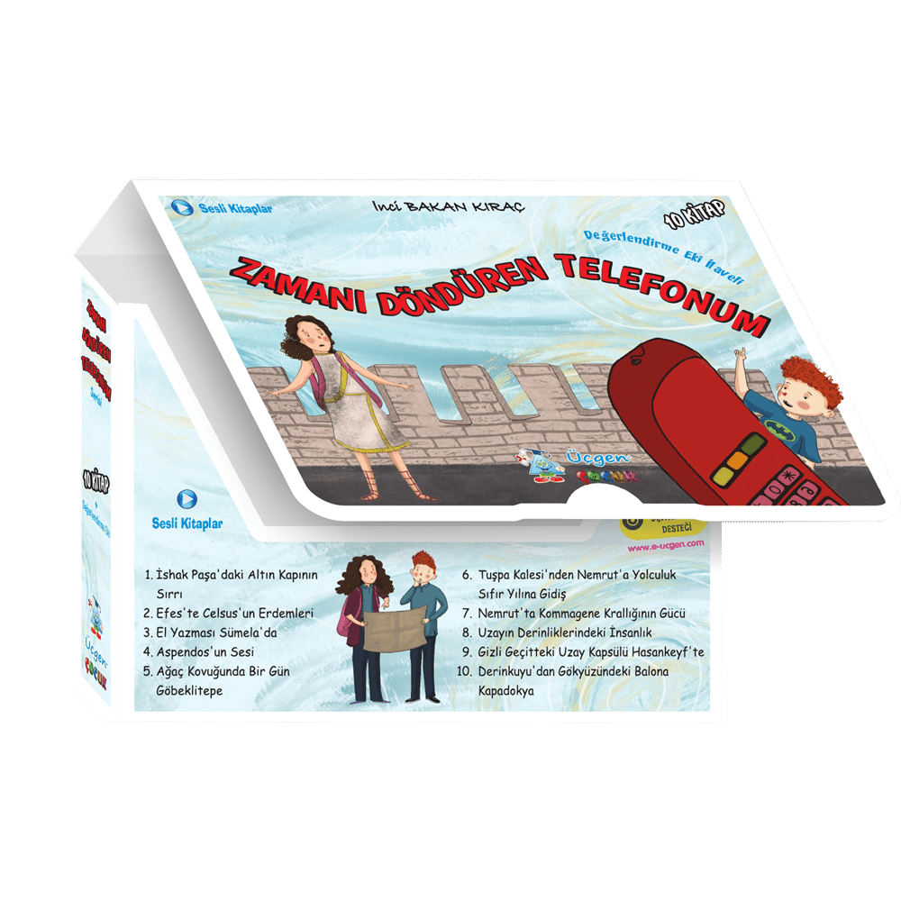 Zamanı Döndüren Telefonum Serisi – Kutulu 10 Kitap