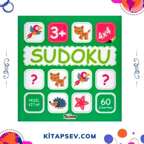 sudoku-4x4-yesil-kitap-teleskop-populer-bilim